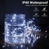 4-Pack 50 LED Fairy Lights Battery Operated with Remote Control