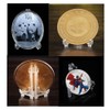 Naisfei 15 Pieces Plastic Acrylic Display Stand, Plastic Easels or