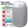 Realand 2Pcs Stick-On Laptop Mouse Holder - Elastic Case for