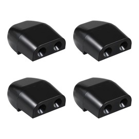 ZIMISI Deer Whistles for Car, Automotive Animal Warning Devices with Adhesive Tapes, Deer Repellent Devices Avoid Collision, Animal Alert Horn Accessories for Cars, SUVs, Trucks (4PCS/Black)