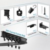 Flexible Curtain Track, 20Ft Ceiling Track for Curtains, Bendable Wall