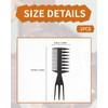 KGDUYC 3-in-1 Plastic Combs Detangling Wide Tooth Comb Antistatic Hair