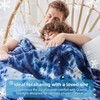 inhand Cooling Blanket King Size for Hot Sleepers (90"x108", Navy)