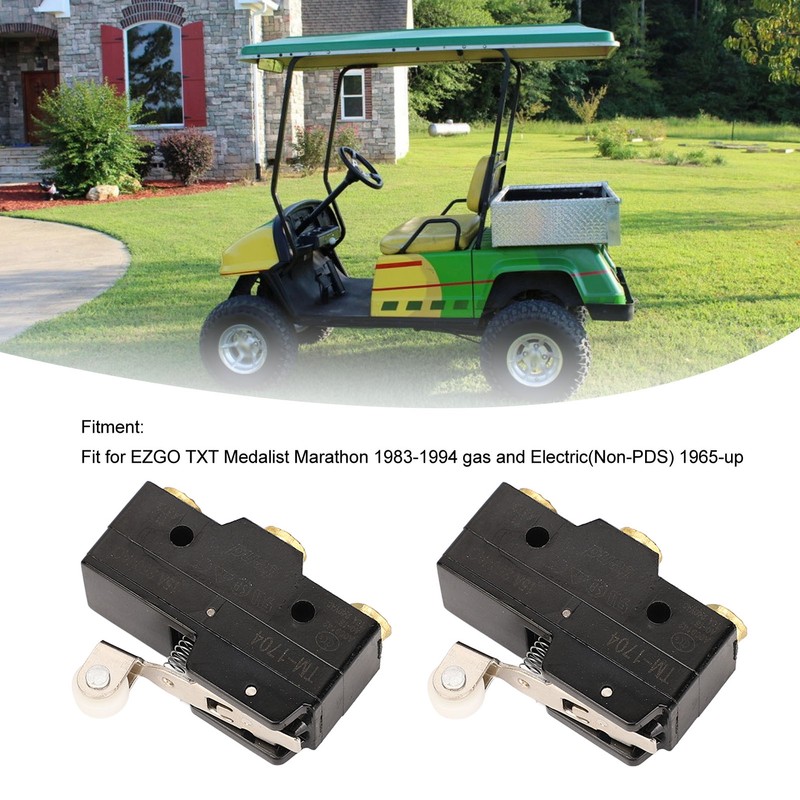 Pair 3 Terminal Micro Limit Switch with Roller 17928G1 for