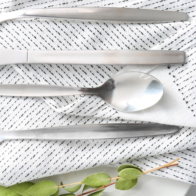 Argon Tableware Economy Stainless Steel Teaspoons - 13.5cm - Pack