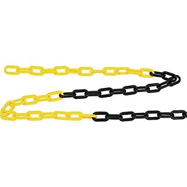 TRUSCO(トラスコ) プラチェーン 黄/黒 6MMX2M TPCB6-2YB