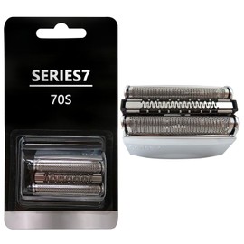 Series 7 70S Silver Economical Shaver Replacement Foil & Cutter w/Plastic Sealed Packaging for Br-aun 5693, 760CC, 9585, 9785, 5673,790CC, 9595, 9795, 5671, 790CC by Qbahip