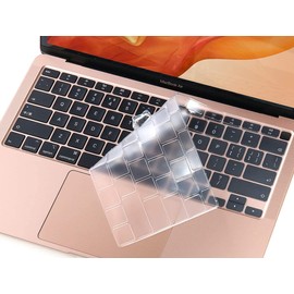 CaseBuy Premium Ultra Thin Keyboard Cover for MacBook Air 13.3 inch 2021 2020 Model A2179 A2337 M1 Chip, MacBook Air 13 inch M1 TPU Protective Skin(Not Fit 2022-2025 Air M2 M3 M4 A2681 A3113 A3240)