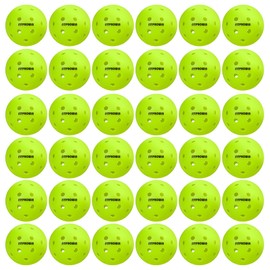 FITPROWIN Sports Outdoor Pickleballs,4/12/36 Pack X-40 Outdoor Pickleball Balls, High Visibility & Bounce Green,Durable