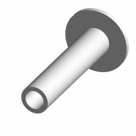 Polaris Ranger Rivet, Genuine OEM Part 7621485, Qty 1