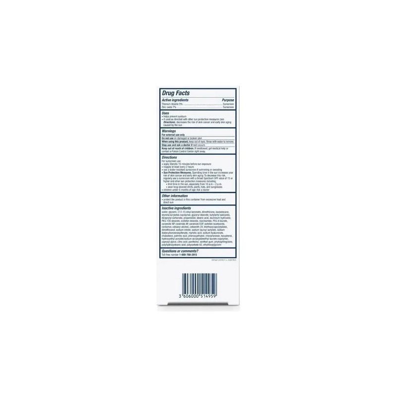 Cerave Hydrating Face Sunscreen Spf 50, Mineral Ligero