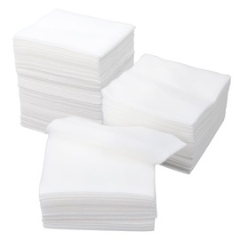 BESPORTBLE 100PCS Gauze Swabs 10cm x 10cm, Gauze Sponge Non- Woven Gauze Pad Cotton Gauze Swabs, White, 4 Ply, Non- Woven Gauze Sponge Skin Wound Care Gauze