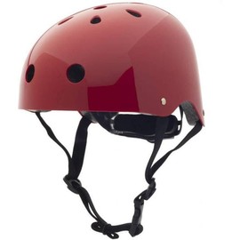 Coconuts Vintage Red Kids Helmet with Magnetic No-Pinch Closure Match to Trybike (Small)