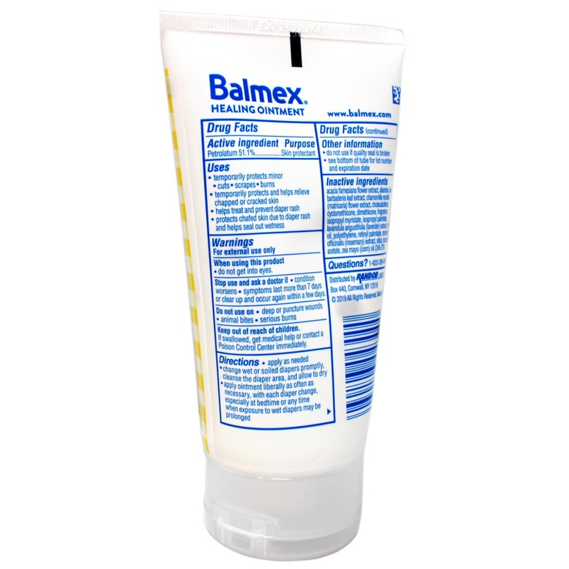 Balmex Extra Protective Clear Ointment, 3.5 fl oz (100 ml)