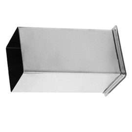 Qukaim Kitchen Utensil Organizer Stainless Steel Kitchen Utensil Holder, Multifunctional Rectangular Storage Organizer for Chopsticks, Spoons, Forks, With Draining Holes, 24 x 10 x 10 cm