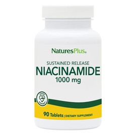 Nature's Plus Niacinamide, 1000 mg, 90 Tablets