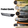WenQi Front Lower Bumper Black Mesh Grille For 2015 16
