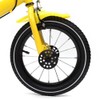ZERNEIL 14" Kids Yellow Bike, Children Boys Girls Cycling Bicycle,