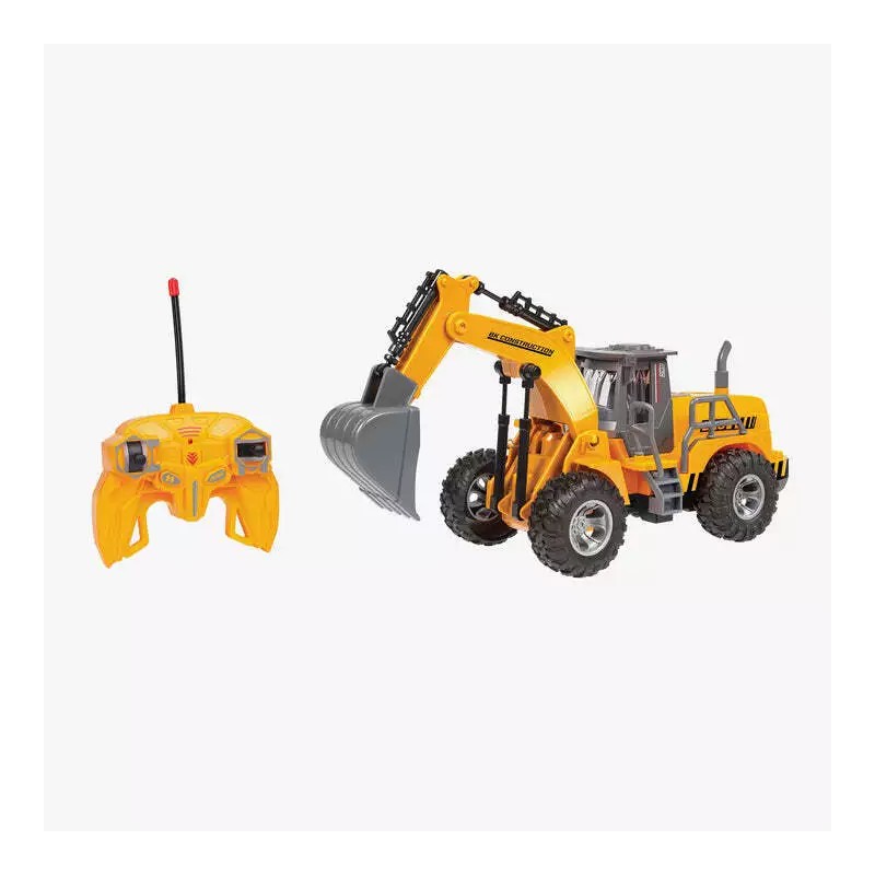 World Tech Toys Big Kids Construction 1:30 RC Motorized Excavator