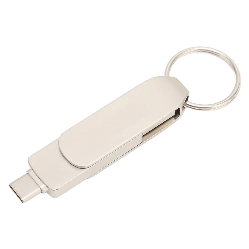 Key Chain Flash Drive 2 in 1 OTG USB3.0 TO