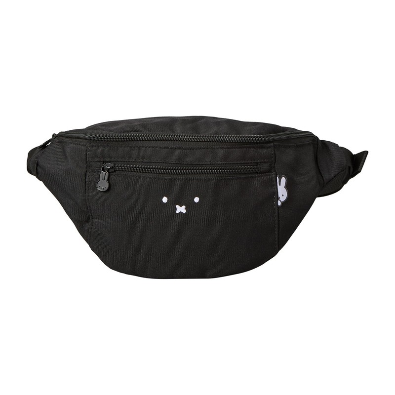 Waist Bag Miffy 6049 B98 Face Black