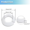 MroMax Fit 1.69" Outer Diameter Flange Water Pipe Cover Decoration