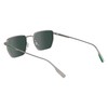 Lacoste Men's Sunglasses, 038 Matte Light Gunmetal