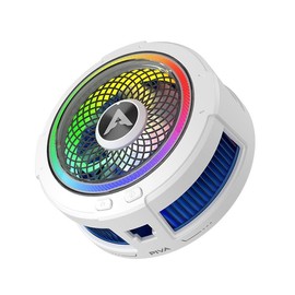 Smartphone Cooling Fan, Peltier Device, 3 Seconds Rapid Cooling with Aluminum Fin, 7 Blade High Speed Fan, Circular Airflow Structure, MagSafe Magnetic & Clip Type, Smartphone Cooler, 2 Levels of