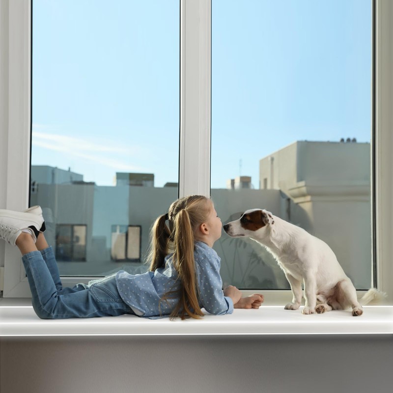 Window Sill Protector (4Inch x 16.5Ft) Cuttable Window Sill Protector,Door