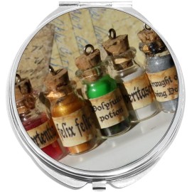 NewCharms Wizard Potion Bottles Compact with Mirrors - Perfect for your Pocket or Purse