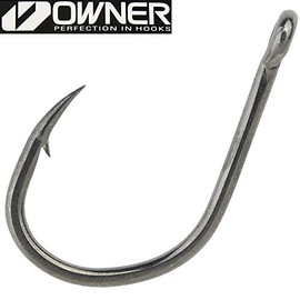 Owner Carp C5 Hooks - Carp Hooks, Fishing Hooks for Carp Fishing, Eye Hooks for Carp Rigs, Single Hook for Carp, Hook, Size / Package Contents: Size 12-15 Pieces