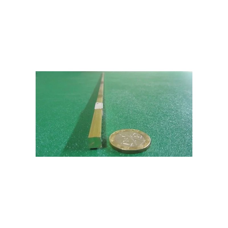Basic 360 Brass Square Bar 1/4" Thick x 1/4" Wide