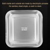 316 Stainless Steel Food Storage Container Vacuum Sealed Metal Food