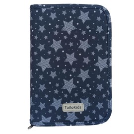 TailoKids® Baby Document Bag Gift for Newborn Boy or Girl Document Holder Baby Stroller, gray, Starry Night