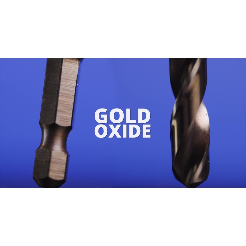 Drill America 9/64" Quick Change Cobalt Drill Bit with Hex