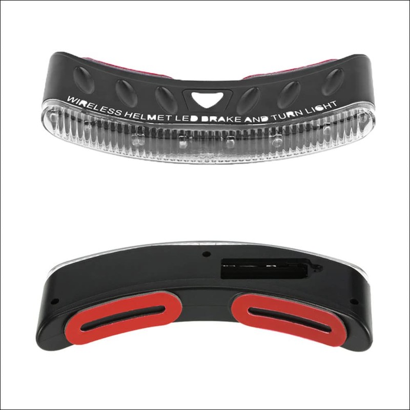 Riloer 12V 5W LED Motorcycle Wireless Helmet Light Kit, Waterproof