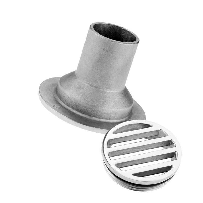 VIGORWORK Yacht Stainless Steel 1-1/2 Inch 38mm Pipe Boat Deck