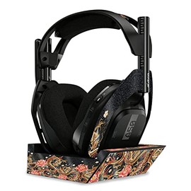 MightySkins Glossy Glitter Skin Compatible with Astro A50 Wireless Headphones + Base Station (Gen 4) - Stitch Dragons | Protective, Durable High-Gloss Glitter Finish | Easy to Apply | Made in The USA