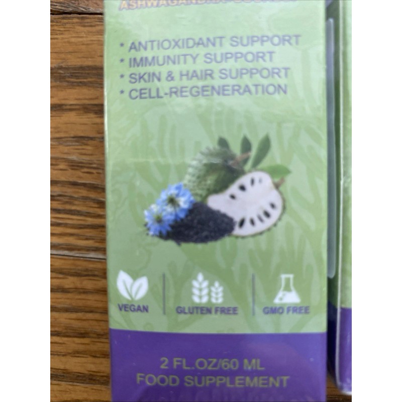 B Beworths 2X 60ML Sea Moss - 5000mg Black Seed