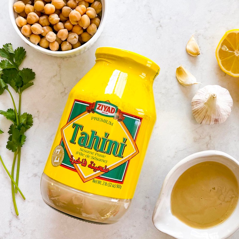 Ziyad Brand Tahini Sesame Paste, No Additives, No Preservatives, Perfect