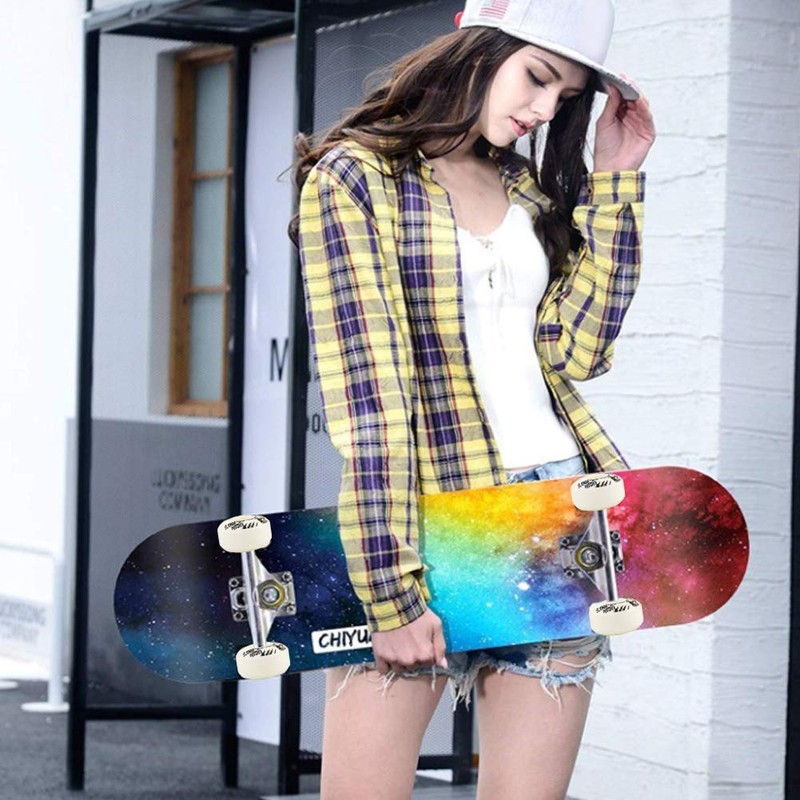 Alomejor 4 Pieces/Set Skateboard Outdoor Classic 52 mm x 30
