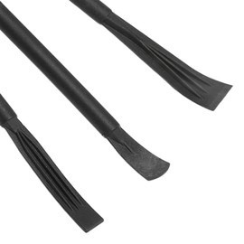 Pick and Hook Set,6PCS Set Prying Bar Hook Set Double Ended ABS Plasti Extended Plastic Pick Set,Our Long Pry Bar P C Black for Removing O Sealing Accessories Pry Bar Kit Pry