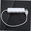 LALAFINA USB Port Hub Converter High Speed Multi Interface Extension