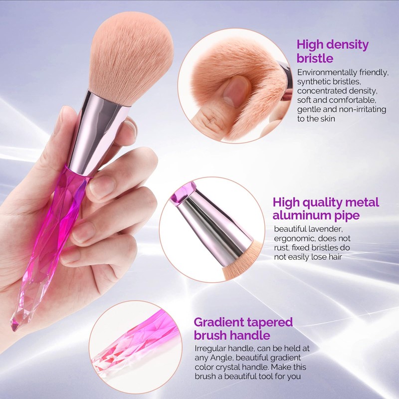 DUAIU Makeup Brushes,12pcs Professional Make Up Brush Set Premium Synthetic