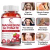 Gomitas de glicinato de magnesio para huesos, corazón, músculo, sistema