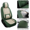 otoez Car Seat Covers Full Set, Nappa Leather Seat Covers