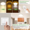 zemty 24 W LED Ceiling Light Dimmable, 29 cm, 2400