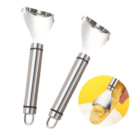 Corn Peeler for Corn on the Cob,Stainless Stee Corn Cutter,Kitchen Tools and Gadgets,Easily pPel Kernels From the Cob