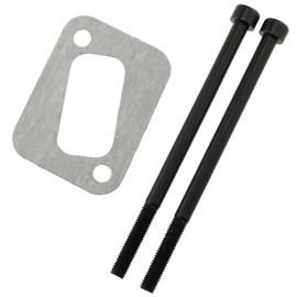 E-outstanding Replacement Exhaust Bolts and Gasket Sets for Husqvarna 351 350 345 340 353 346 Chainsaw Part, 2 Bolts and 1 Washer