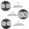 KOMBIUDA 1pair Convenient Headphone Replacement Cushions for Round Headsets Comfortable